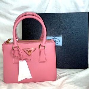Prada Galleria Saffiano Leather micro bag
